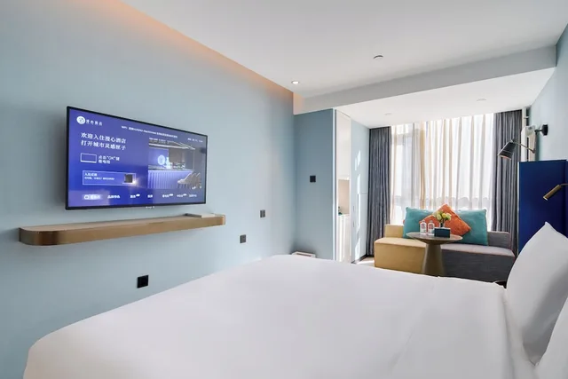 غرفة بسرير كوين، Xi'an Manxin Hotel 4/9