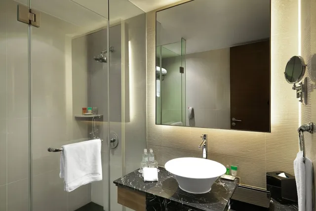 جناح بسرير كينج بإطلالة على المدينة بغرفة نوم واحدة، Four Points By Sheraton Shanghai Daning 7/8