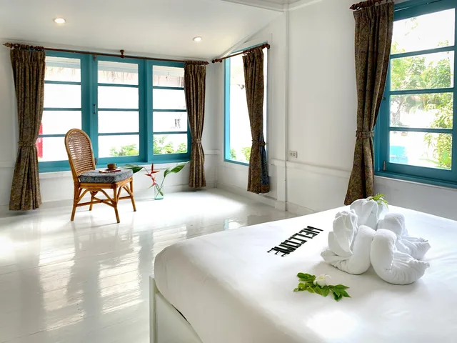 غرفة سوبيريور بسرير مزدوج أو سريرين منفصلين بإطلالة على الحديقة، Sand Sea Beach Resort 1/3