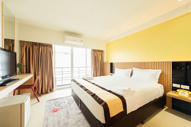 غرفة ديلوكس بسرير مزدوج بشرفة، The Golden Ville Boutique Hotel Spa 3/10