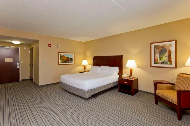 غرفة بسرير كينج بحوض استحمام لذوي الإعاقة، Hilton Garden Inn Winchester 1/7