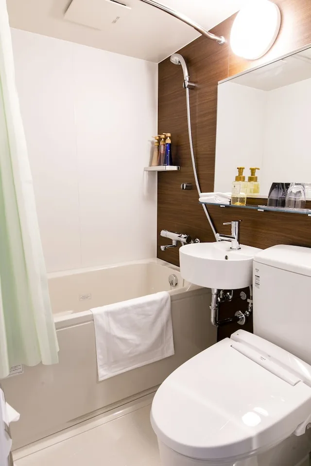 غرفة قياسية مفردة بسرير مزدوج، KOKO HOTEL Kumamoto Kamitori 4/4