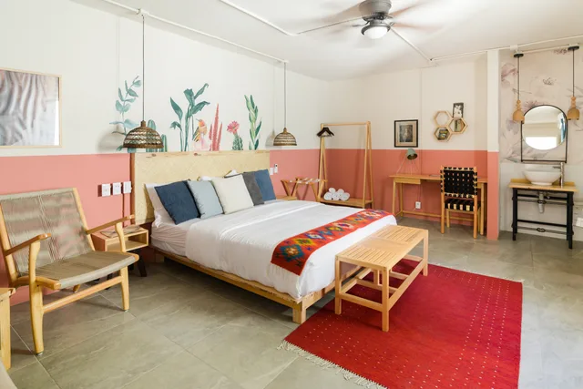 غرفة بريميوم بسرير كينج، Selina Oaxaca 4/9