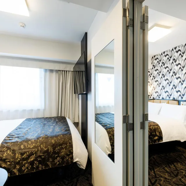 غرفة متصلة بسرير مزدوج، Apa Hotel Shin-Osaka Ekimae 7/7