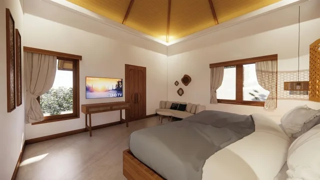 1 Bedroom, Signature, Suite, Twin Beds, Bathtub, Garden Area، Tonys Villas and Resort Seminyak Bali 4/10