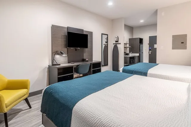 غرفة ديلوكس بسريرين كوين، Studio6 Mesquite, TX - Dallas 3/6