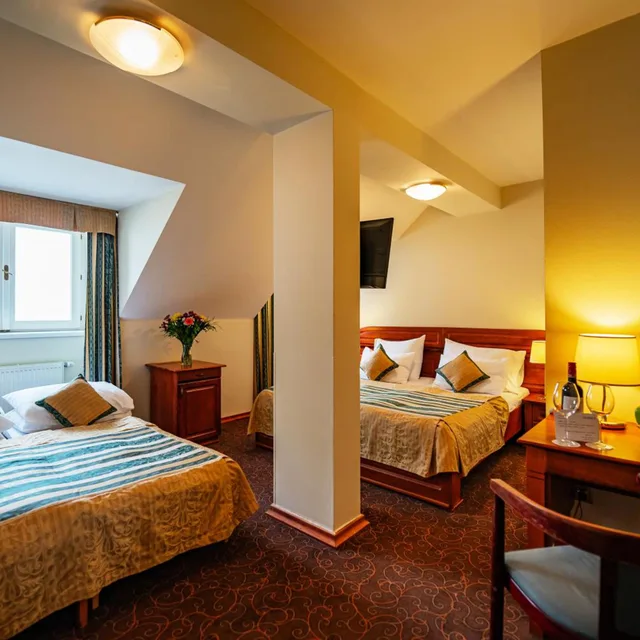 غرفة رباعية، U Divadla Hotel 1/2