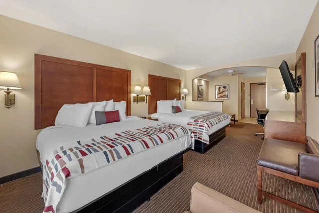 غرفة بسريرين كينج بمطبخ صغير، Best Western Alamo Suites 2/4