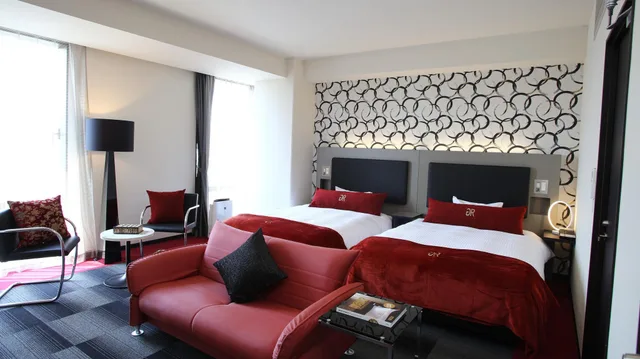 جناح بغرفة نوم واحدة بمنطقة جلوس، Green Rich Hotel Kurume 1/1