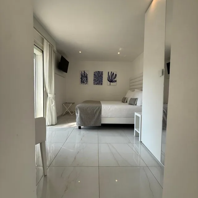 غرفة قياسية بسرير مزدوج، Hotel La Calanque 4/5