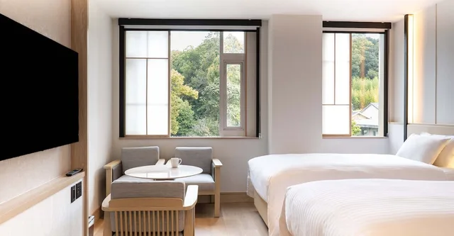 غرفة ثلاثية بثلاثة أسرّة، Heiannomori Kyoto Hotel 2/3