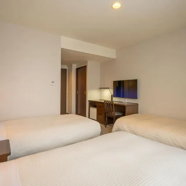 غرفة قياسية ثلاثية بسرير فردي، Jr-East Hotel Mets Fukushima 1/4