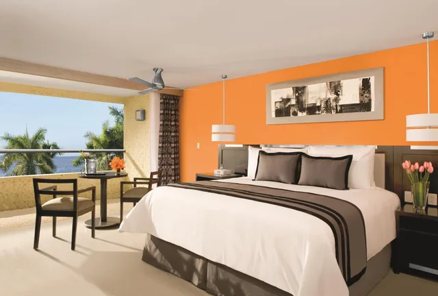 غرفة ديلوكس بإطلالة جزئية على البحر، Dreams Huatulco Resort Spa All Inclusive 3/5