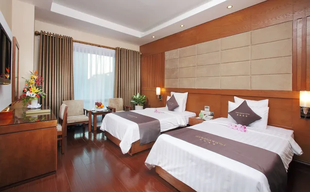 غرفة ديلوكس بسريرين منفصلين، Edenstar Saigon Hotel 1/5