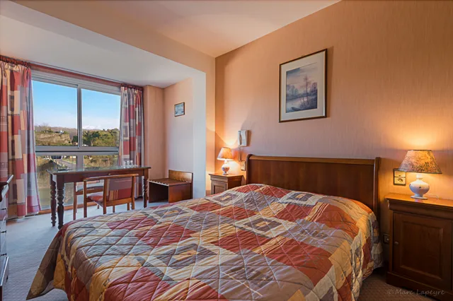 غرفة كومفورت بسرير مزدوج، HOTEL RESTAURANT DU PONT 1/4