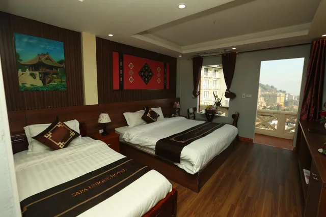 غرفة ديلوكس عائلية، Sapa Unique Hotel 1/1