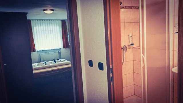 غرفة مفردة بسرير فردي، Hotel Restaurant Schwarzes Ross 6/6