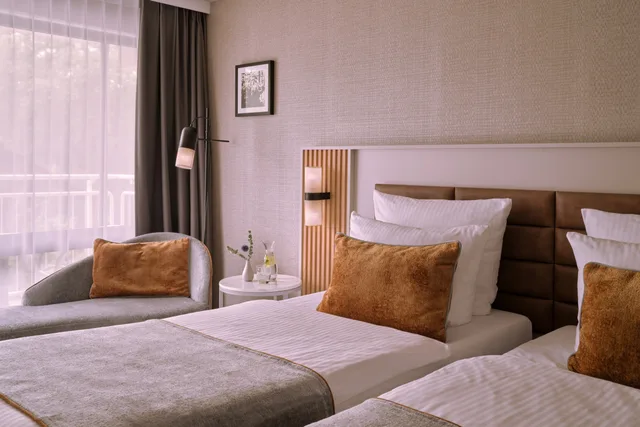 غرفة قياسية بسرير مزدوج أو سريرين منفصلين، Leonardo Royal Hotel Baden Baden 5/8