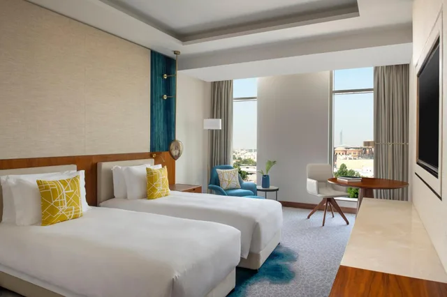 غرفة بريميوم بسرير فردي، Abesq Doha Hotel & Residences 1/7