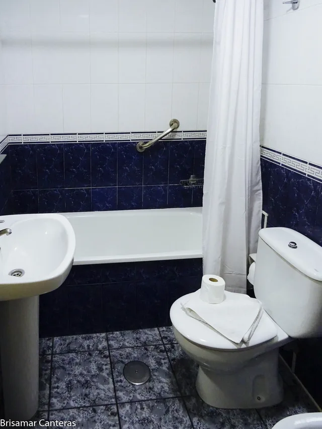 استوديو تقليدي بسريرين منفصلين بإطلالة على الحديقة بشرفة، Brisamar Canteras Apartments 5/8