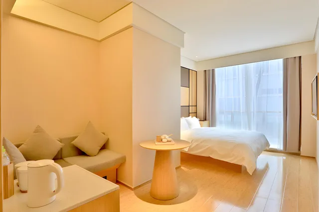غرفة سوبيريور بسرير كوين، JI Hotel Hangzhou Qianjiang Xincheng 2/2
