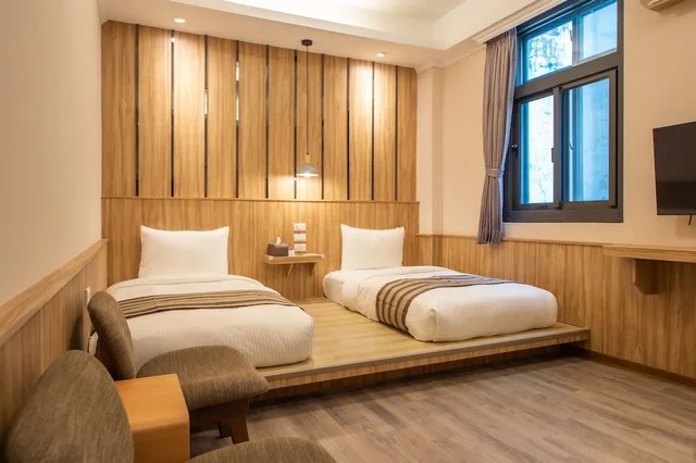 غرفة بزنس بسريرين منفصلين، Shan Shui Hotel 2/5