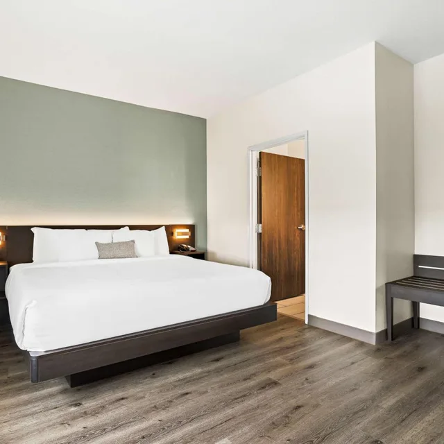 جناح بسرير كينج بغرفة نوم واحدة مع أريكة، Best Western Iowa/Lake Charles East 1/2