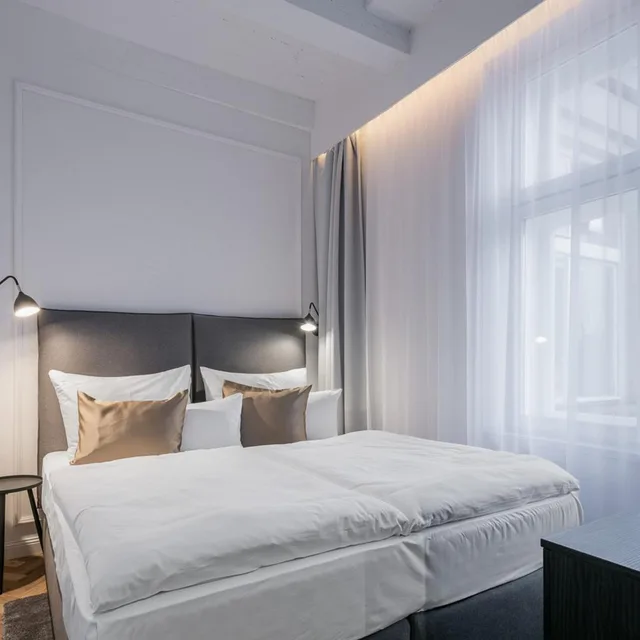 جناح سوبيريور بسرير كينج، Pytloun Boutique Hotel Prague 3/7