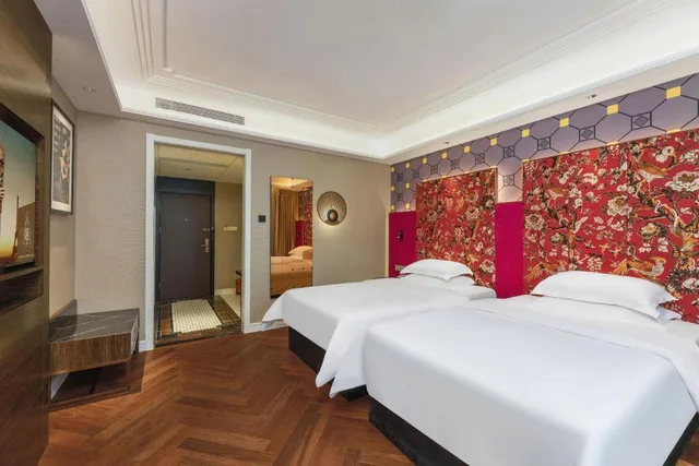 غرفة ديلوكس بسريرين منفصلين، Jinjiang Metropolo Hotel Hefei Baohe 2/10