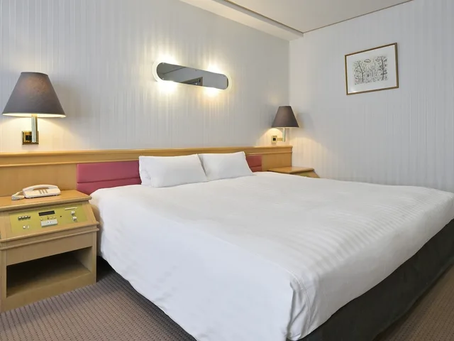 غرفة ديلوكس بسرير كينج، Rihga Hotel Zest Takamatsu 1/6