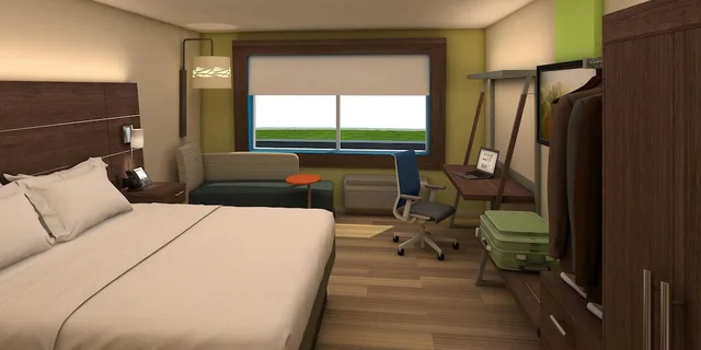 جناح بسرير كينج لذوي الإعاقة، Holiday Inn Express Suites Indianapolis Nw Whitestown 1/5