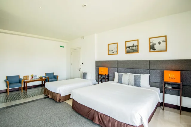 غرفة عائلية رباعية بسرير كوين وسريرين مزدوجين، Goda Boutique Hotel 4/10