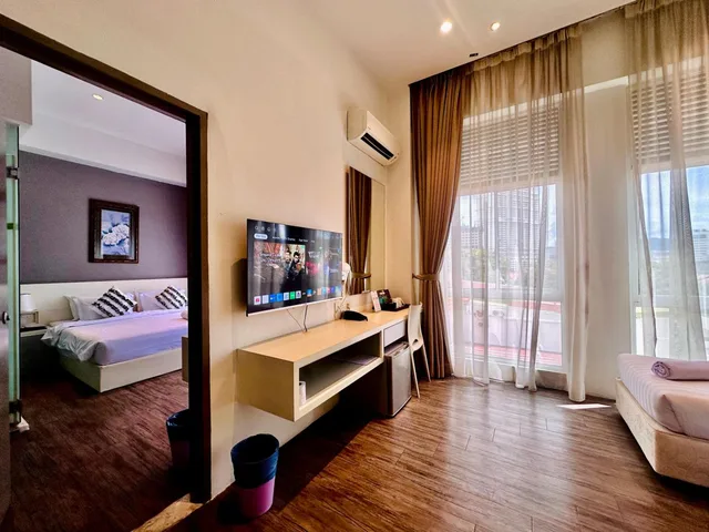 غرفة قياسية بسريرين منفصلين، T+ Hotel Macallum 5/7