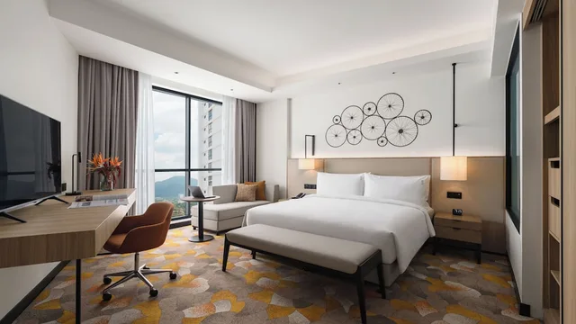 جناح بسرير فردي بغرفة نوم واحدة بمطبخ صغير، Holiday Inn & Suites PENANG PRAI 1/7