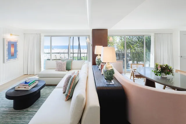 1 Bedroom, Suite, King Bed, Ocean Front، Regent Santa Monica Beach 2/3