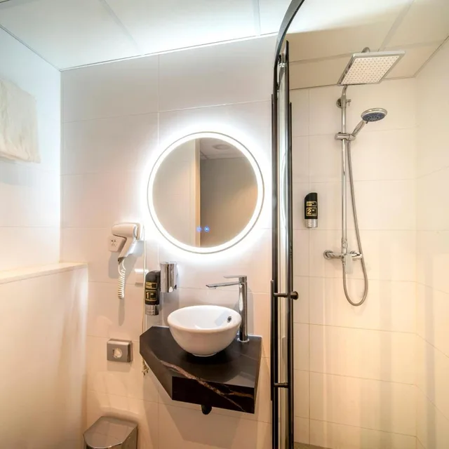 غرفة قياسية بسرير مزدوج، Hotel Fogo Amsterdam 8/8