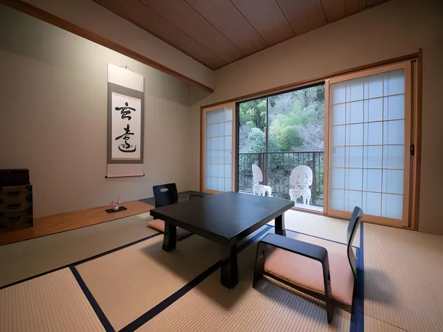 غرفة يابانية قياسية، Hakone Tonosawa Onsen Shiunso 1/1