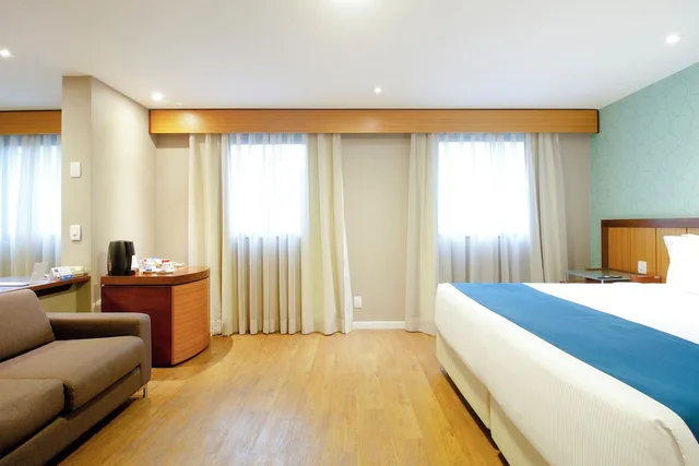 جناح تنفيذي بسرير كينج، Wyndham Sao Paulo Ibirapuera Convention Plaza Hotel 2/10