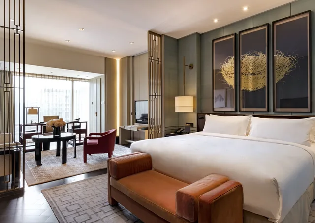 غرفة بريميير بسرير كينج، Waldorf Astoria Beijing 2/10