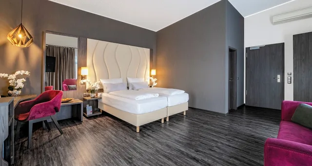 غرفة كومفورت مفردة بسريرين منفصلين، PLAZA INN Heilbronn 4/10