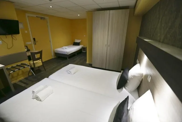 غرفة قياسية ثلاثية بثلاثة أسرّة، City Hotel Amsterdam 2/5