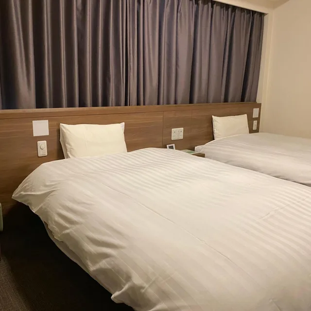 غرفة قياسية بسريرين منفصلين، Dormy Inn Morioka Hot Springs 5/7