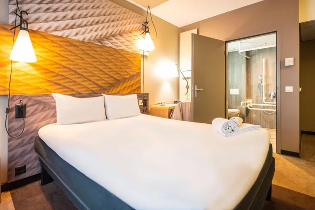 غرفة بسرير كينج لذوي الإعاقة، Ibis Geneve Centre Lac 4/7
