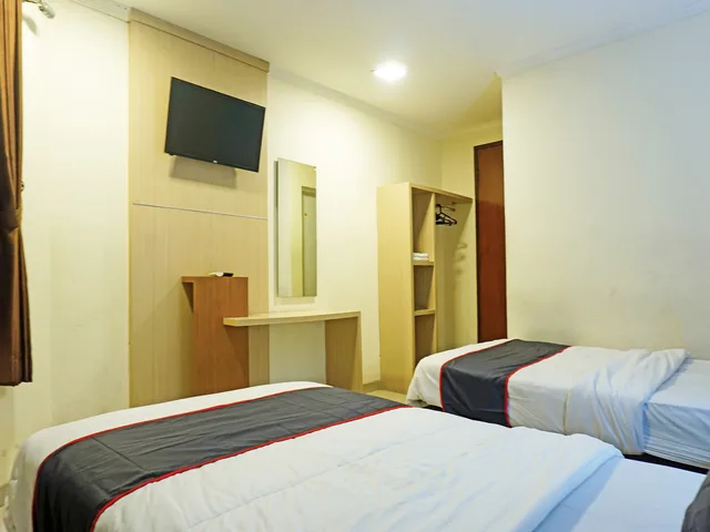 غرفة قياسية بسريرين منفصلين، Super OYO Collection O 91409 Hotel Fiducia Otista 153 - 157 4/5