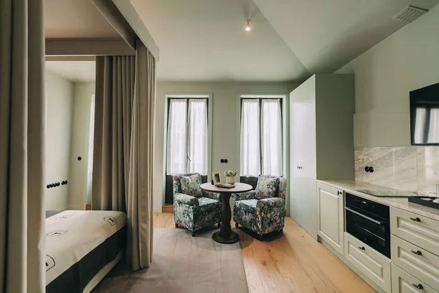 استوديو بسريرين منفصلين، Torel Palace Porto 1/3