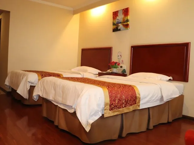 غرفة بسريرين منفصلين، GreenTree Inn Zhangjiakou Xuanhua Boju Business Hotel 1/2