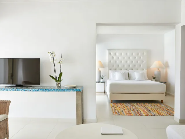 White, Family, King and Twin Beds, Sea View, Grecotel LUXME White 7/10