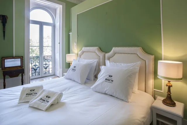 جناح ملكي بسرير كوين بشرفة، Casa do Principe 5/9