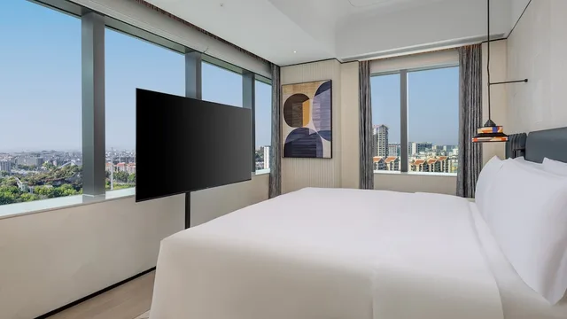 جناح بسرير فردي بغرفة نوم واحدة مع دخول صالة النادي، Xiamen Sm City By Ihg 2/4
