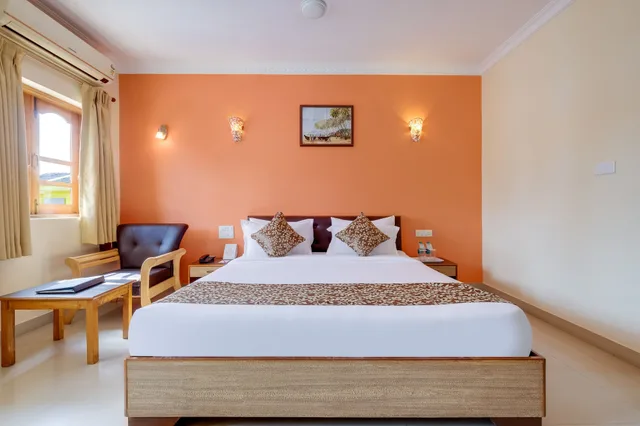 غرفة بسرير كينج بإطلالة على الفناء، Spazio Leisure Resort 5/10